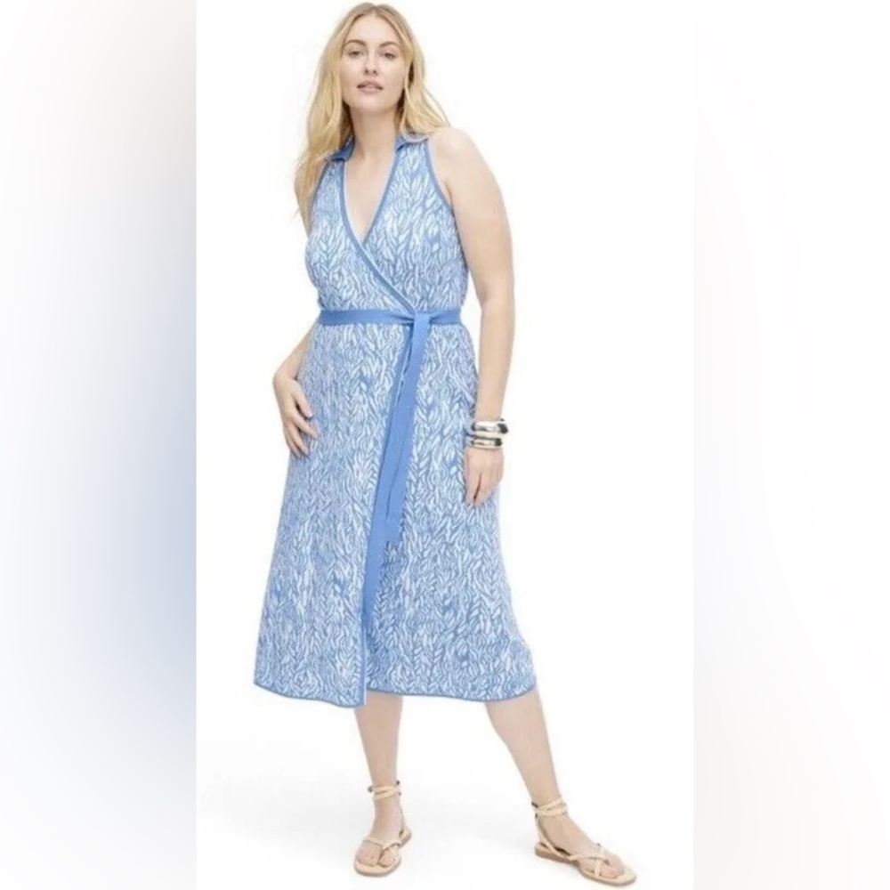 DVF for Target Blue Wrap Dress